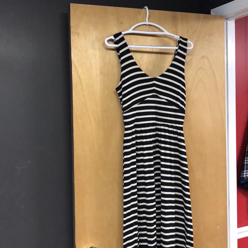 Black and white stripped Maxi!